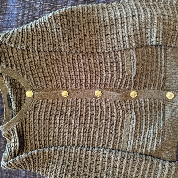 Rag & Bone Marlee Cardigan Army Green - Picture 7 of 7